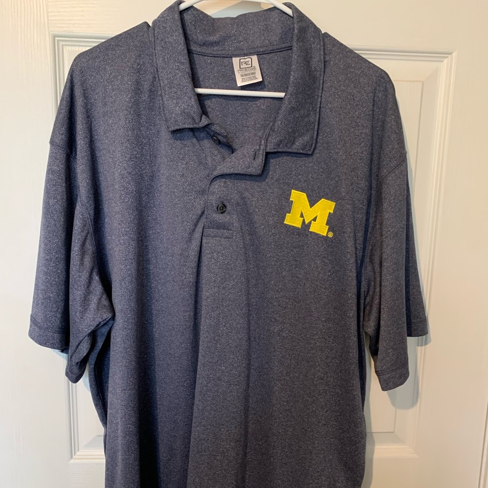NWOT short sleeve collar shirt 2xl